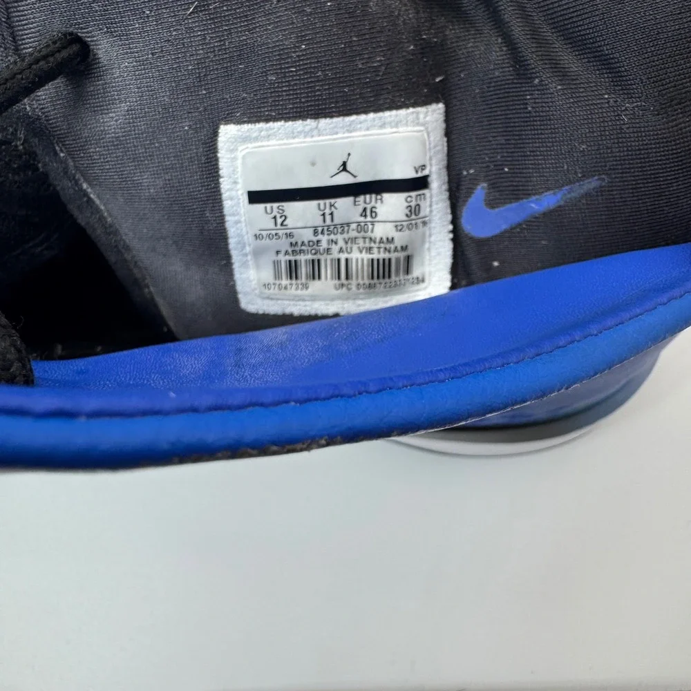Nike Air Jordan 31 XXXI Men‎ SZ 12 Basketball Shoes Royal Blue Black Sneakers
